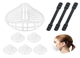 Foto van Schoonheid gezondheid 9pcs set 3d face mask bracket extender strap inner support frame lipstick prot