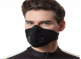 Foto van Beveiliging en bescherming mesh activated carbon dustproof face mask with filter cotton sheet and va