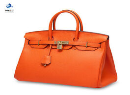 Foto van Tassen 2020 new 100 genuine leather handbag luxury design first layer cowhide stylish pebbled platin