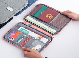 Foto van Tassen hot travel wallet family passport holder creative waterproof document case organizer accessor