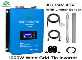 Foto van Elektrisch installatiemateriaal mppt 1000w grid tie 3 phrase inverter wind power microinverter pure 