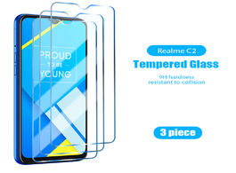 Foto van Telefoon accessoires film glass cell phone cover 1pcs 3pcs screen protector for realme 5s 5i 5 pro h