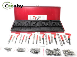 Foto van Bevestigingsmaterialen 131pcs thread repair tool kit hss high speed steel set tap for car household 