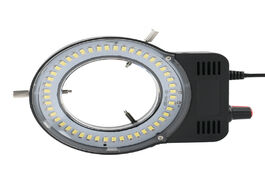 Foto van Gereedschap adjustable smd 48 led ring light illuminator lamp 5v usb for industrial video microscope