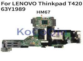 Foto van Computer kocoqin 63y1989 63y1697 63y1967 04w2045 04w1345 laptop motherboard for lenovo thinkpad t420