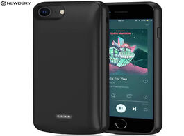 Foto van Telefoon accessoires newdery power bank case for iphone se 2020 version x xs xr max 5 5s 5500mah bat