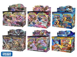 Foto van Speelgoed 324pcs box pokemon cards tcg: sun moon series booster games collectible trading card game 