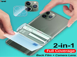 Foto van Telefoon accessoires 2 in 1 full cover screen protector film for iphone 12 pro max mini camera tempe