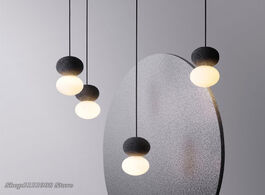 Foto van Lampen verlichting nordic led glass ball pendant lights modern dining room bedroom kitchen hanging l
