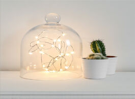 Foto van Huis inrichting led light copper wire lamp battery lantern string bouquet decoration small for birth