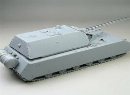 Foto van Speelgoed plastic tank model building kit heavy duty toy for 1 72 german sd.kfz viii maus v2 accesso