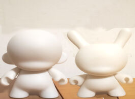 Foto van Speelgoed wholesale 4inch kidrobot blank dunny and munny diy paint vinly doll action figure with opp