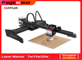 Foto van Computer 2020 ortur laser master 20w engraving machine 32 bit diy engraver metal cutting printer for