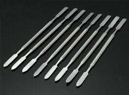 Foto van Schoonheid gezondheid 8pcs stainless steel mixing spatula tool spatuler rod dental nail art makeup f