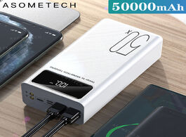Foto van Telefoon accessoires power bank 50000mah portable charger led light poverbank powerbank 50000 mah ex