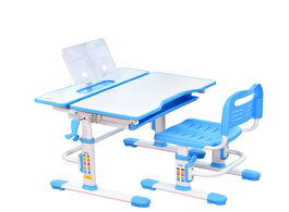 Foto van Meubels multifunctional study table set ergonomic student adjustable desk kid homework fast delivery