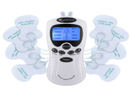 Foto van Schoonheid gezondheid 8 modes tens body massager electrode pulse muscle stimulation treatment ems th