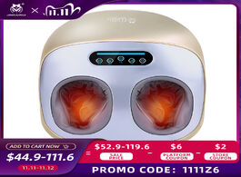 Foto van Schoonheid gezondheid jinkairui electric vibrator foot massager health care massage infrared heating