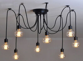 Foto van Lampen verlichting industrial spider pendant lights vintage diy hanglamp for living room bedroom res
