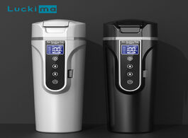 Foto van Huishoudelijke apparaten smart car electric heating cup for coffee tea milk 450ml portable auto trav