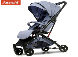 Foto van Baby peuter benodigdheden anershi stroller folding portable trolley ultra light on the plane ombrell