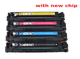 Foto van Computer bloom replacement cf530a cf533a 205a color toner cartridge with chip for hp laserjet pro 15