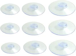 Foto van Huis inrichting cncraft 30pcs pack clear plastic suction cup sucker pads without hooks 3 size mix 20