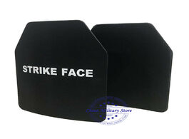Foto van Beveiliging en bescherming nij iiia steel alloy strike face shooter cut rectangle anti trauma ballis