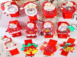 Foto van Horloge 2020 new santa claus watch children christmas gift red bracelet electronic quartz kids watch