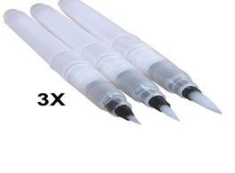 Foto van Huis inrichting 1 3pcs refillable ink color pen water brush painting calligraphy illustration office