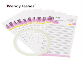 Foto van Schoonheid gezondheid 10pcs premade volume fans eyelash storage card for extension lashes paper 2mm 