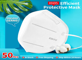 Foto van Beveiliging en bescherming fast shipping kn95 masks 4 layers filter dustproof mouth face mask for ad