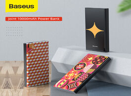 Foto van Telefoon accessoires baseus 10000mah power bank usb fast charging powerbank portable external batter