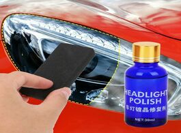 Foto van Auto motor accessoires new 30ml car headlight repair coating solution oxidation rearview polishing a