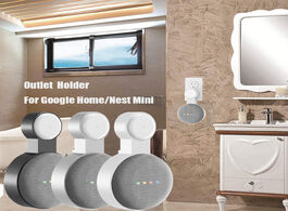 Foto van Elektronica outlet wall mount holder for google home mini 1st gen nest 2st cord management smart spe