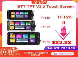 Foto van Computer bigtreetech tft43 tft50 tft70 tft28 v3.0 touch screen 12864lcd wifi 3d printer parts tft35 