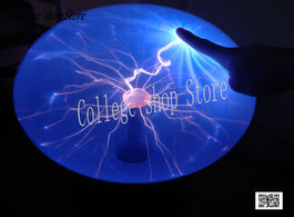 Foto van Huishoudelijke apparaten artificial lightning ball ion tesla coil glow arc touch can be voice contro