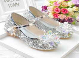 Foto van Baby peuter benodigdheden new flower children s shoes beach princess girl for kids glitter wedding p