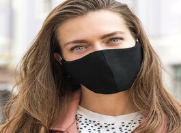 Foto van Beveiliging en bescherming adult unisex washable dustproof mask ultraviolet printed reusable persona