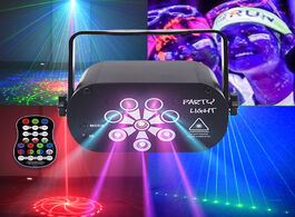 Foto van Lampen verlichting 129 patterns usb rechargeable laser projector lights rgb uv dj disco stage party 