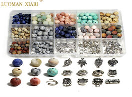 Foto van Sieraden new 2020 jewelry making kits round matte natural stone beads charms for diy bracelet handma