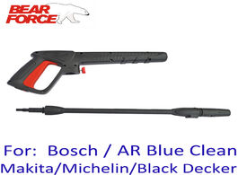 Foto van Auto motor accessoires pressure washer spray gun car jet water nozzle for ar blue clean black decker