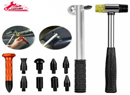 Foto van Auto motor accessoires body dent removal repair hail hammer tap down tools with 9 pcs different size