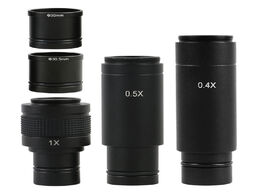 Foto van Gereedschap 0.4x 0.5x 1x c mount microscope camera adapter lens 23.2mm 30mm 30.5mm electronic eyepie