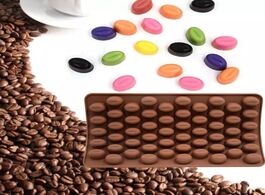 Foto van Huis inrichting free shipping 100pcs new arrival high quality silicone 55 cavity mini coffee beans c
