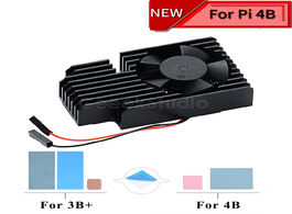 Foto van Computer new in stock! cnc extreme cooling fan heatsink kit for raspberry pi 4b 3b plus