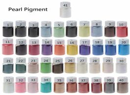 Foto van Huis inrichting 1 ser 41 colors pearlescent pigment mica powder epoxy resin colorant dye pearl jewel