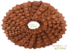 Foto van Huis inrichting creative chocolate mold multi shape baking new diy silicone love animal portable cak