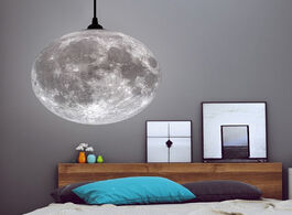 Foto van Lampen verlichting 3d print pendant moon lights novelty creative atmosphere night light lamp restaur
