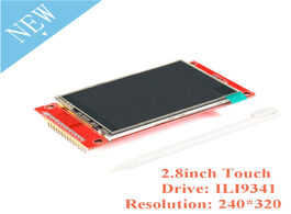 Foto van Elektronica 2.8 inch tft color touch screen lcd display module drive ili9341 interface spi 3.3v 5v r